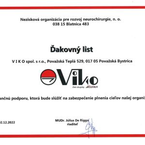 NO pre rozvoj neurochirurgie